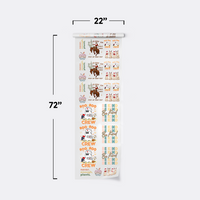 DTF gang sheet, 22 by 72 inches