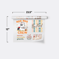 Sublimation gang sheet, 23.5 by 12 inches