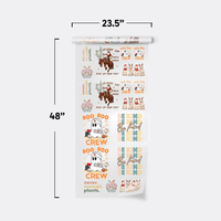Sublimation gang sheet, 23.5 by 48 inches